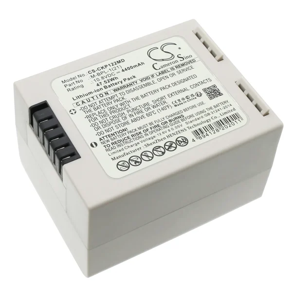 Covidien Nellcor Libra PM100N Series Replacement Battery 4400mAh / 47.52Wh - Image 2