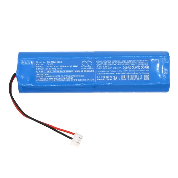 CleanMate RV500 Series Replacement Battery 2600mAh / 37.44Wh