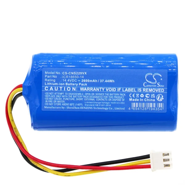 Trifo Ironpie M6, Ironpie M6+, M6, M6+, M662, T6 Series Replacement Battery 2600mAh / 37.44Wh