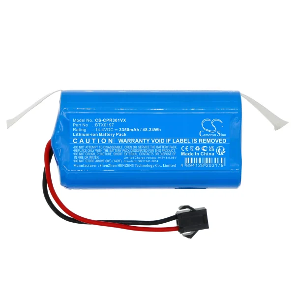 Concept VR3000, VR3100, VR3110, VR3115 Series Replacement Battery 3350mAh / 48.24Wh