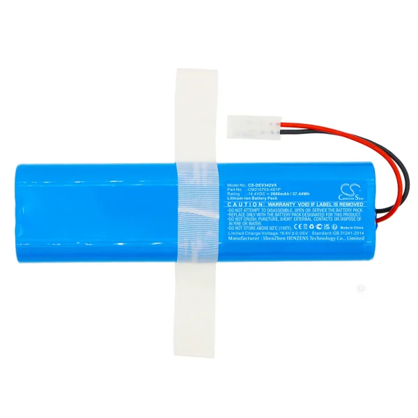 Dirt Devil EV3420 Series Replacement Battery 2600mAh / 37.44Wh