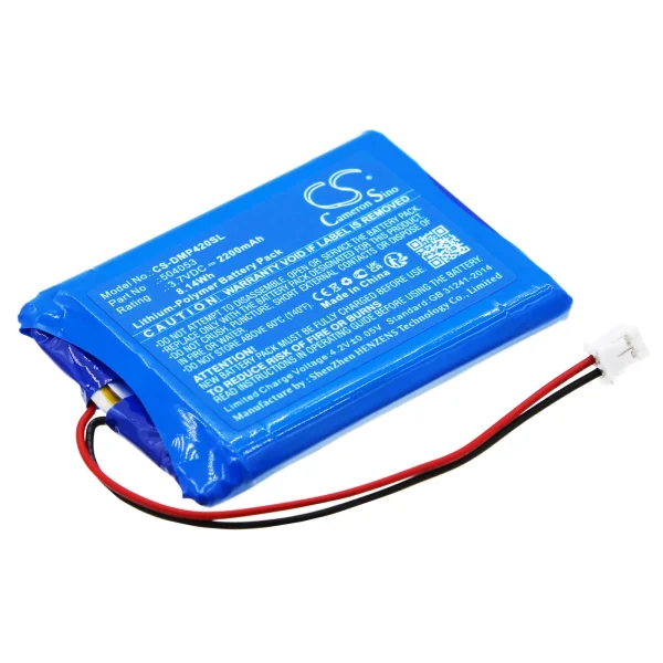 Drager MSI FG4200, MSI PG4000 Series Replacement Battery 2200mAh / 8.14Wh - Image 2