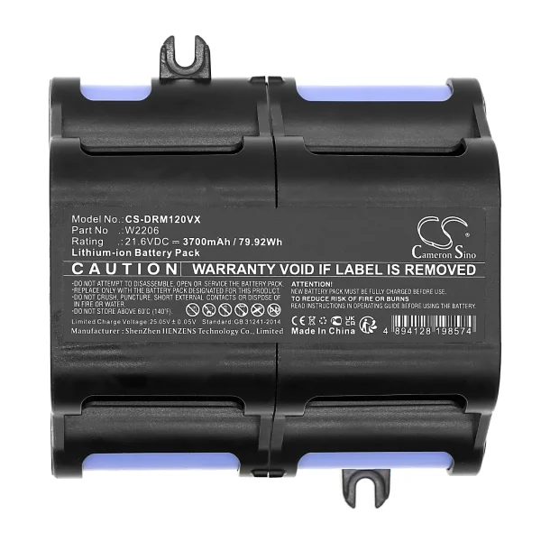 Dreame M12, M12 Pro, M13, Series Replacement Battery 3700mAh / 79.92Wh