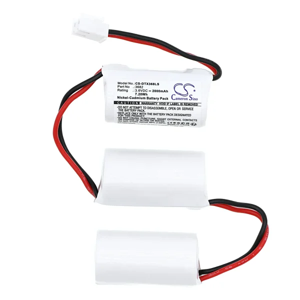 DOTLUX 3679, EXITtop Series Replacement Battery 2000mAh / 7.20Wh