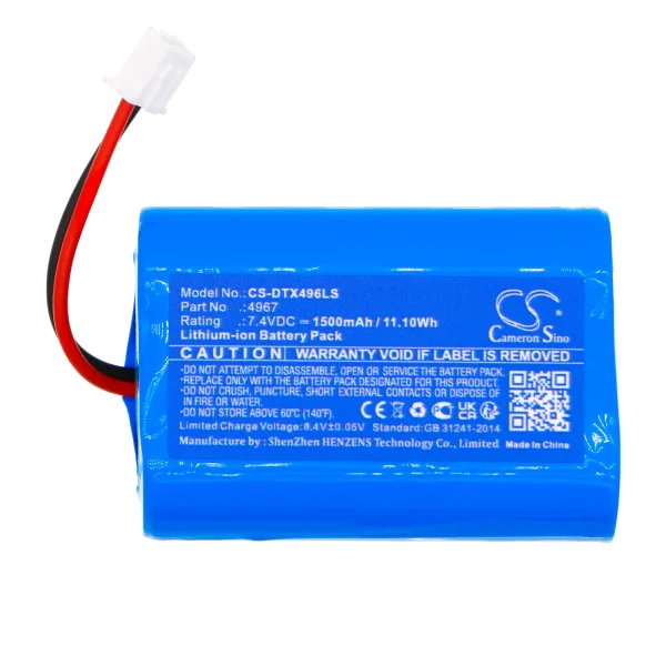 DOTLUX FLASHground, FLASHwall Series Replacement Battery 1500mAh / 11.10Wh