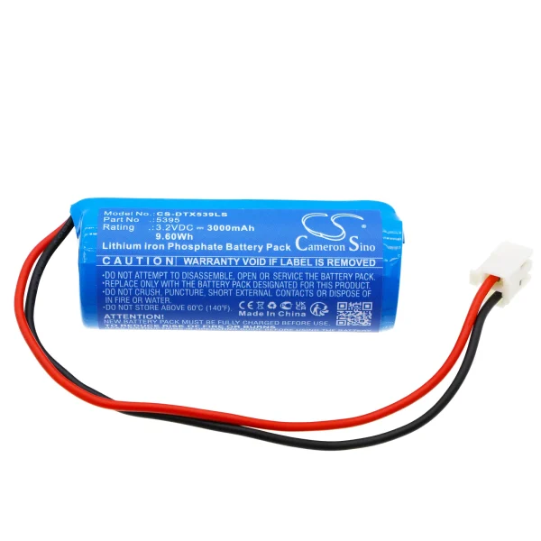 DOTLUX 5389, EXIT Series Replacement Battery 3000mAh / 9.60Wh