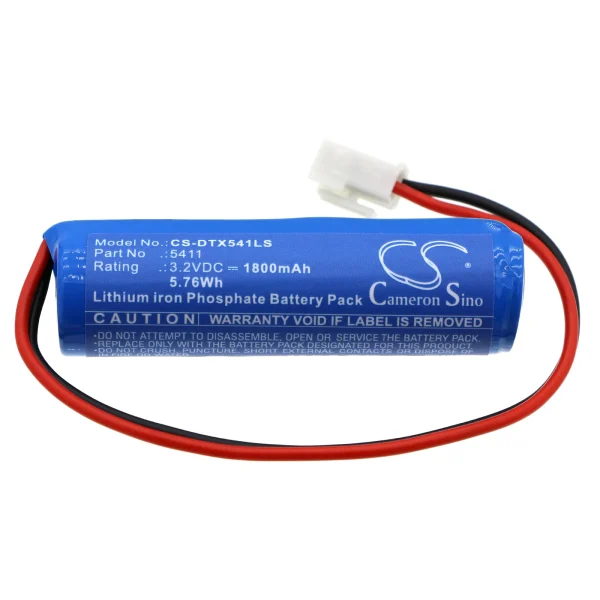 DOTLUX 3177-160120, 5406, EXITflat, EXITmulti Series Replacement Battery 1800mAh / 5.76Wh