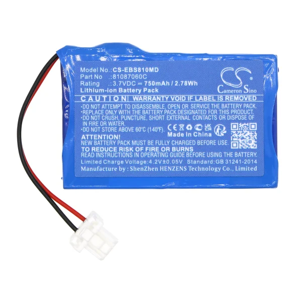 Exogen Bone Stimulator Series Replacement Battery 750mAh / 2.78Wh