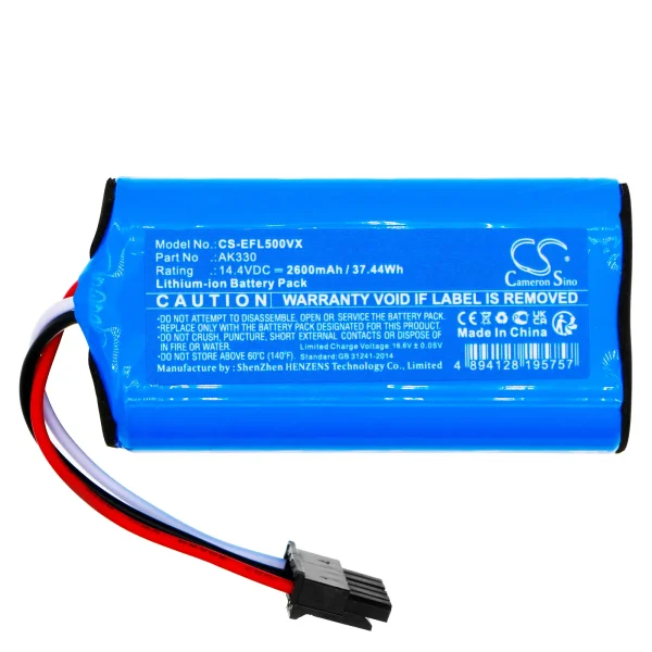 Eufy L50, L60, L60 Hybrid, L60 Hybrid SES, L60 SES, T2265 Series Replacement Battery 2600mAh / 37.44Wh