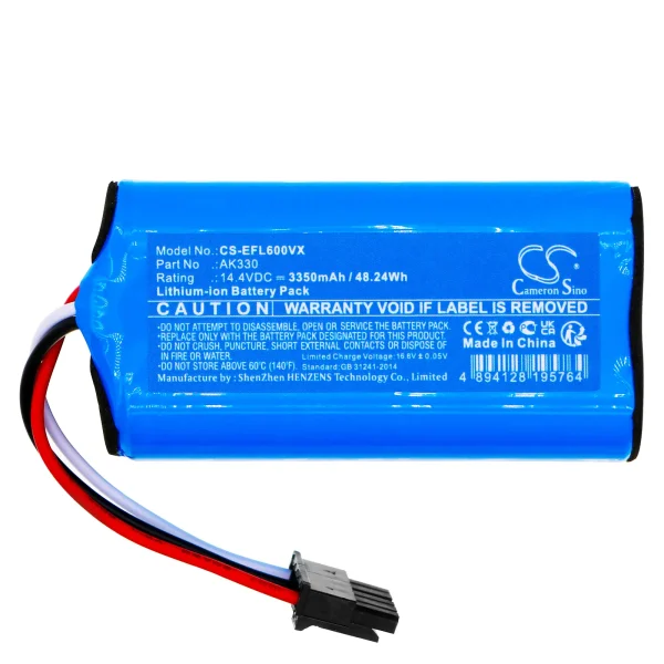 Eufy L50, L60, L60 Hybrid, L60 Hybrid SES, L60 SES, T2265 Series Replacement Battery 3350mAh / 48.24Wh