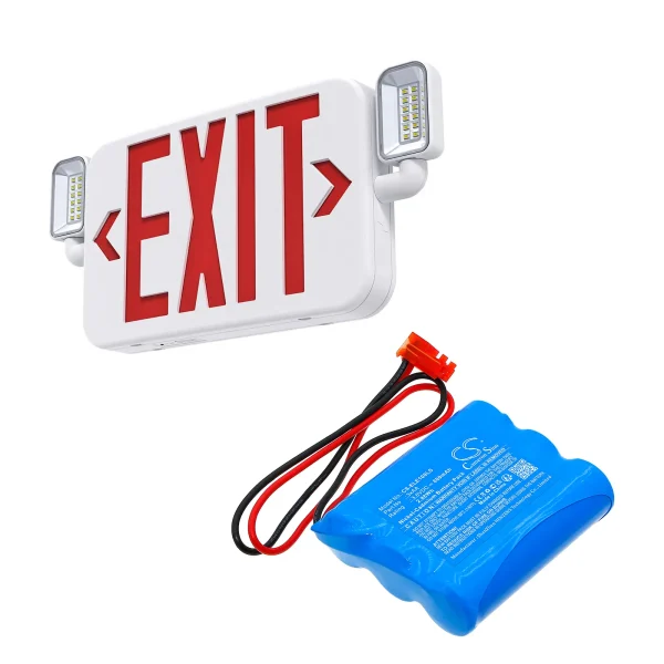 Elxteu Best Lighting Emergency Exit S Series Replacement Battery 800mAh / 2.88Wh - Image 6