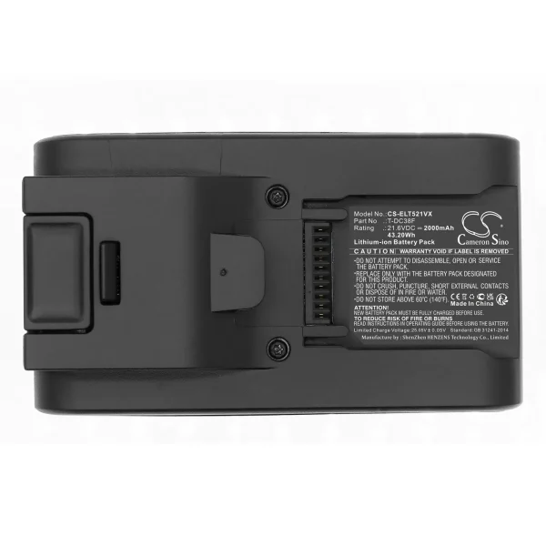 DeLonghi Colombina Evo Pro, XLM353.ADC, XLM355.ADC, XLM403.GDC, XLM405.RDC, XLM407.WRG, XLM408.DGG, XLM409.TDC Series Replacement Battery 2000mAh / 43.20Wh - Image 5