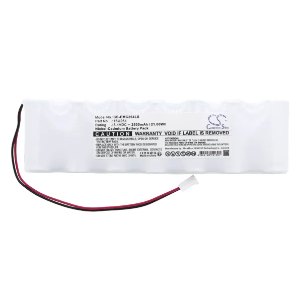 DUAL-LITE PGB, PGP, PGW, PGZ Series Replacement Battery 2500mAh / 21.00Wh