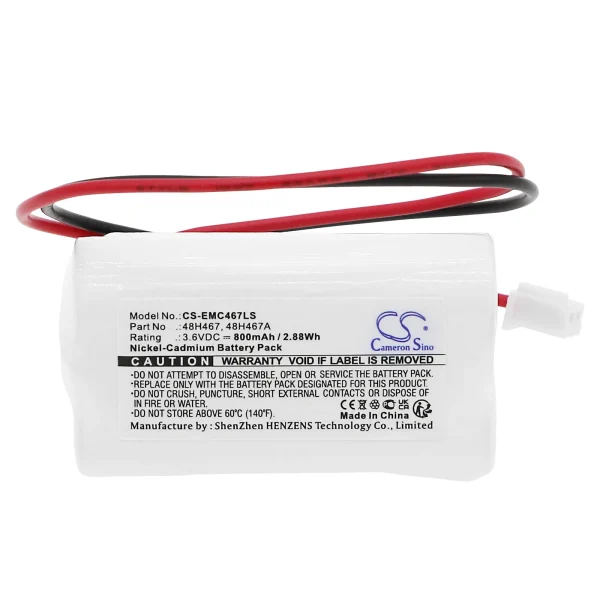 LumaPro 6CGL6 Series Replacement Battery 800mAh / 2.88Wh