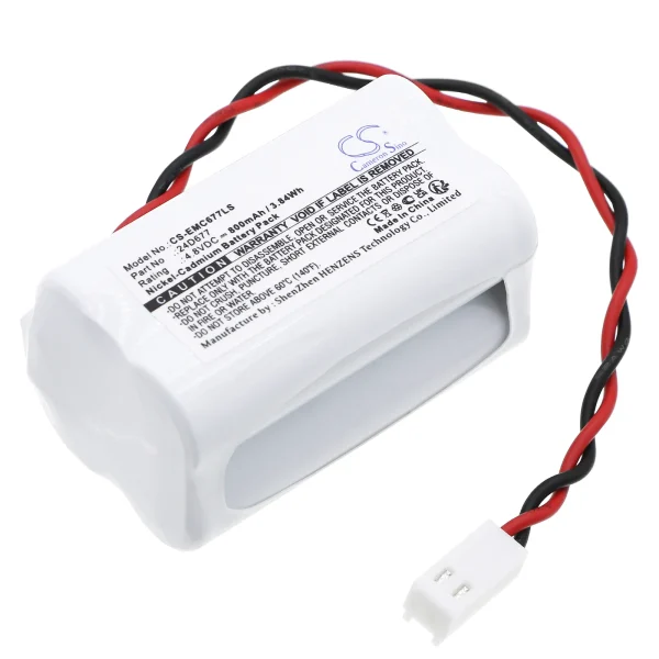 Dual-Lite AS80, AS80I, CV3, CV3D, CV3DI, CV3GEB, CV3GEBI, CV3GEW Series Replacement Battery 800mAh / 3.84Wh - Image 2