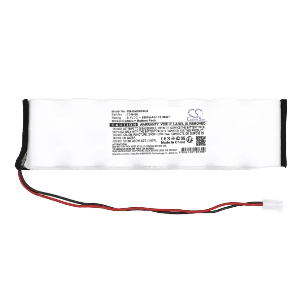 DUAL-LITE PGP-HTR, PGW-HTR, PGZ-HTR Series Replacement Battery 2000mAh / 16.80Wh