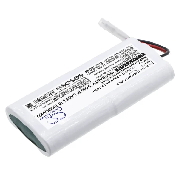 BIG BEAM ECHL1RWW, ECHL2RWW, ELEDX2R4, ELEDX2RU, ELEDX2RUCPY Series Replacement Battery 800mAh / 5.76Wh - Image 3