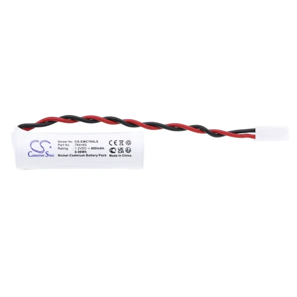 DUAL-LITE EVEUGWE, EVEUGWEI, EVEURWE, EVEURWEI Series Replacement Battery 800mAh / 0.96Wh