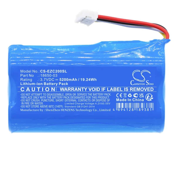 Ezviz DB2C Series Replacement Battery 5200mAh / 19.24Wh