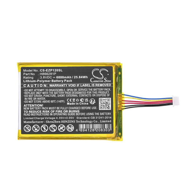 Ezviz DP1, DP1C, DP1S Series Replacement Battery 6800mAh / 25.84Wh