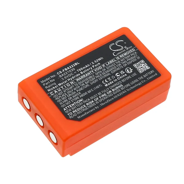 HBC Patrol S, Radiomatic RV Series Replacement Battery 700mAh / 2.52Wh - Image 2