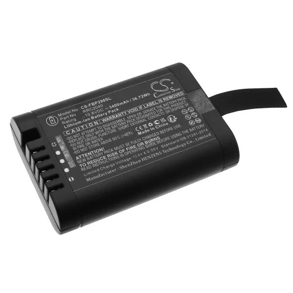 Fluke 123B, 125B, 190 II, 190 II Scopemeter, 430 II Scopemeter Series Replacement Battery 3400mAh / 36.72Wh - Image 2