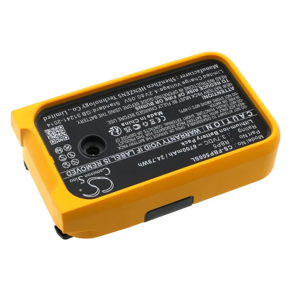 Fluke 6XG43, 6XG44, 6XG45, 6XG46, PLS 180G, PLS 180R, PLS 3G Series Replacement Battery 6700mAh / 24.79Wh - Image 3