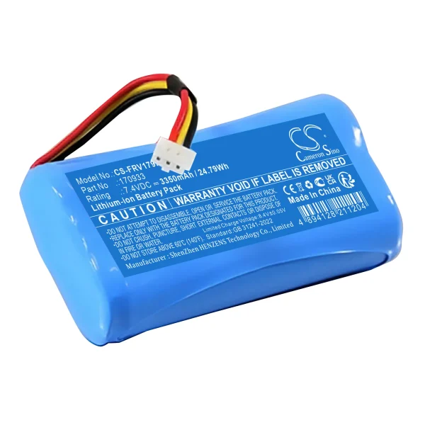 Fukuda ECG analyzer FCP2201G memory, FCP2101 memory, FCP2201 memory, FCP2201G memory Series Replacement Battery 2200mAh / 7.92Wh - Image 3