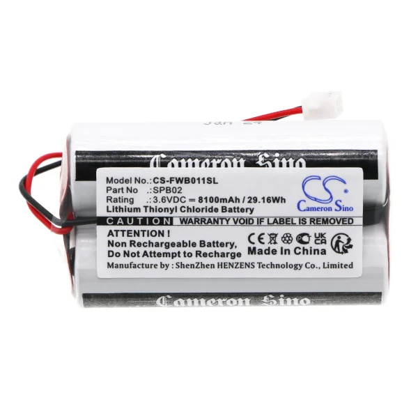 Fluidwell F010 displays, F011 displays, F012 displays, F013 displays, F014 displays Series Replacement Battery 8100mAh / 29.16Wh