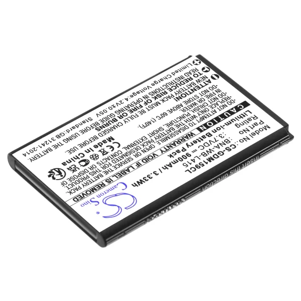 Grandstream 1595 Series Replacement Battery 900mAh / 3.33Wh - Image 3