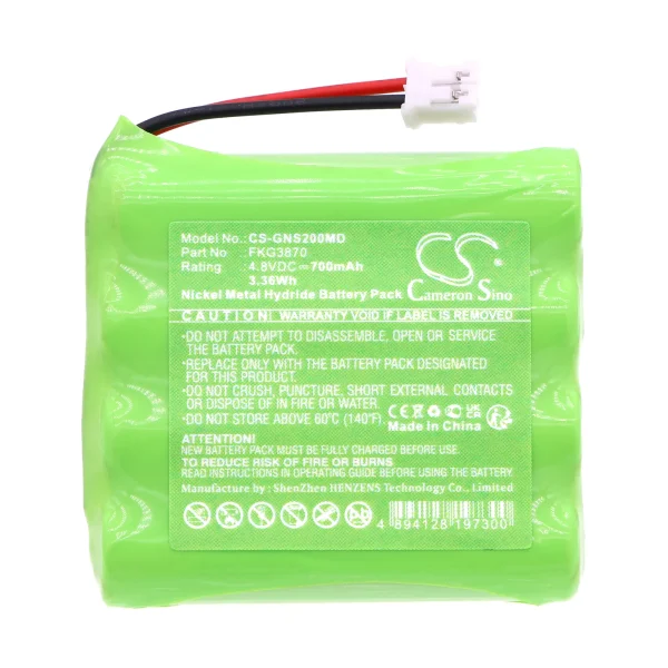 Globus A3R, Duo Tens, Elite SII, Genesy S2 Series Replacement Battery 700mAh / 3.36Wh