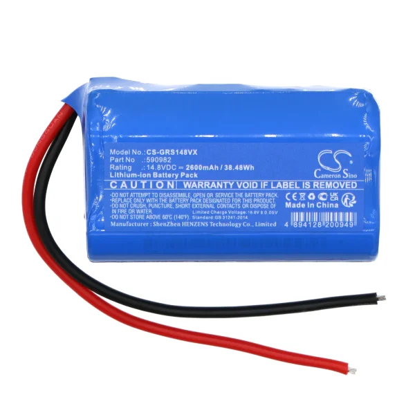 Gorenje Free Go MVC148FW, MVC148FW Series Replacement Battery 2600mAh / 38.48Wh