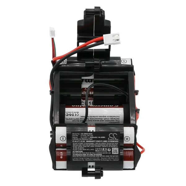 Gorenje 568211,728268,72826800, SVC216F, SVC216FBKS, SVC216FGD, SVC216FMB, SVC216FR Series Replacement Battery 2000mAh / 44.40Wh