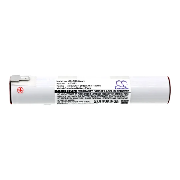 Gorenje MVCE36EB, Sesalnik MVCE36EB Series Replacement Battery 2000mAh / 7.20Wh