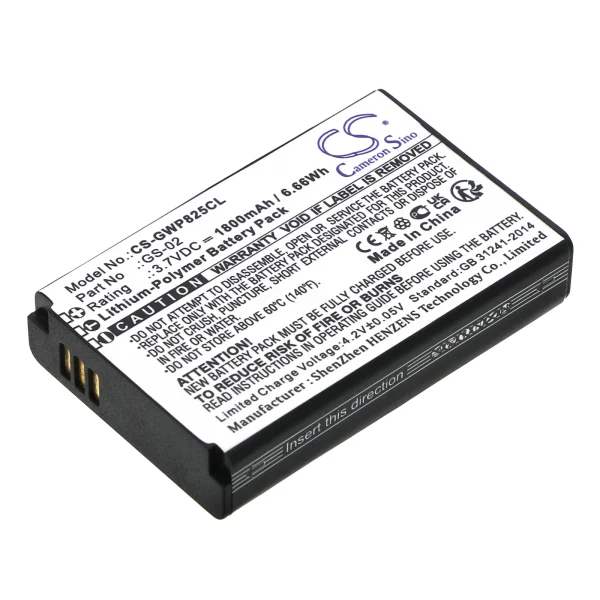 Grandstream WP822, WP825 Series Replacement Battery 1800mAh / 6.66Wh - Image 2