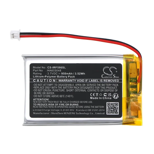 iRiver IPF550, IPF595, IPF990 Series Replacement Battery 950mAh / 3.52Wh