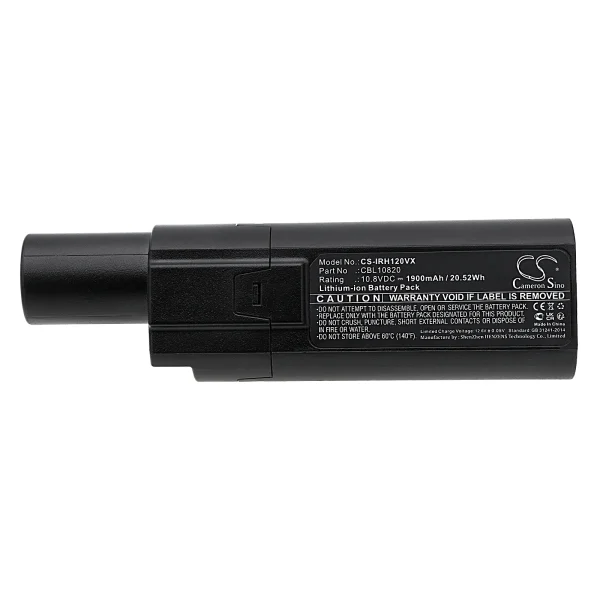 Iris Ohyama HCD-A1M, SCD-120P, SCD-121P, SCD-160P, SCD-180, SCD-181P, SCD-L1P, SCD-P1P Series Replacement Battery 1900mAh / 20.52Wh