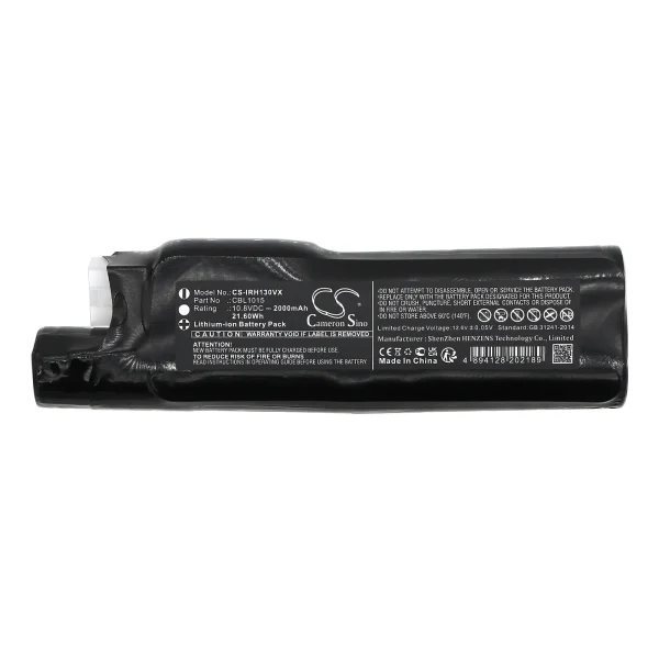 Iris Ohyama COHC-1300G, DKC-SLDC1, IC-SLDC1, IC-SLDC1C, IC-SLDC2, IC-SLDC4, IC-SLDC4E, IC-SLDC7 Series Replacement Battery 2000mAh / 21.60Wh