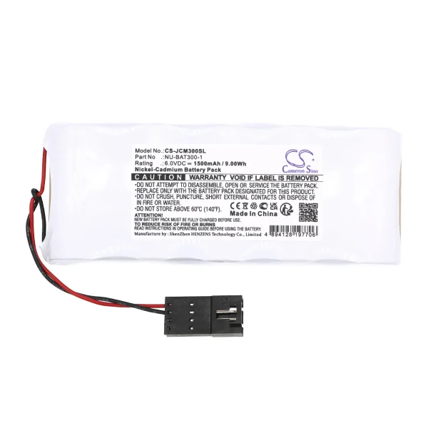 JOHNSON Controls Metasys, NU-NCM300-1 Series Replacement Battery 1500mAh / 9.00Wh