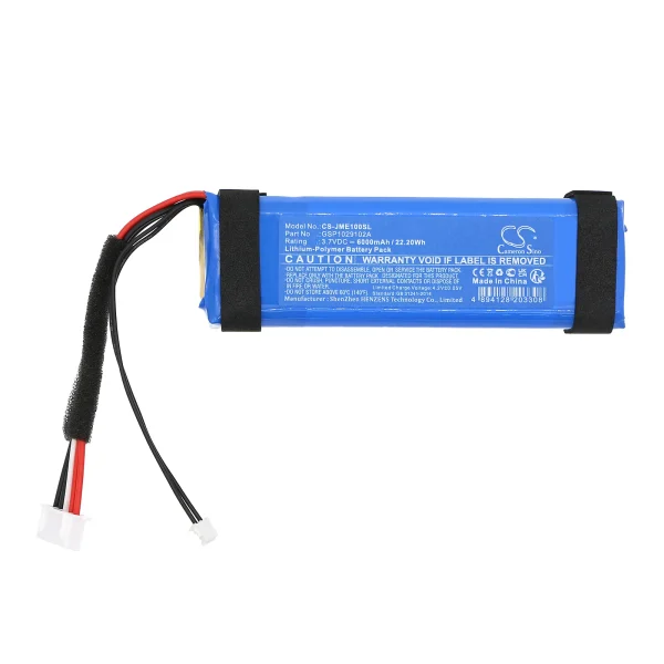 JBL Charge Essential, Charge Essential 1, GG0942-IL0509665, GG0985-KN0332693 Series Replacement Battery 6000mAh / 22.20Wh