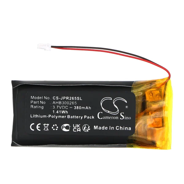 Jabra Evolve 2, Evolve2 65 Series Replacement Battery 380mAh / 1.41Wh