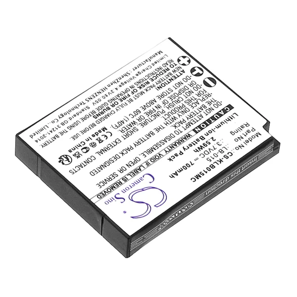 KODAK WPZ2 Series Replacement Battery 700mAh / 2.59Wh - Image 3