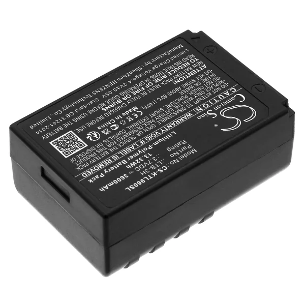 Muratec KDS ATL-46, ATL-46RG, ATL-66, ATL-66RG, ATL-96, ATL-96RG, ATL-X6 Series Replacement Battery 3600mAh / 13.32Wh - Image 3