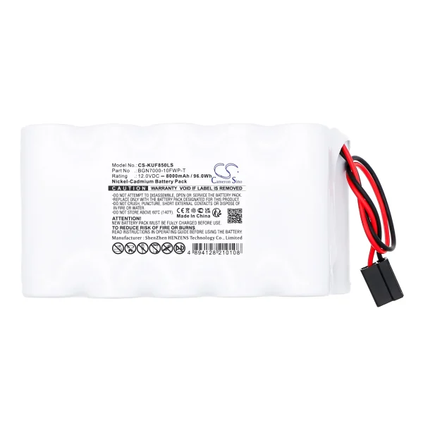 Kaufel 850.0011, 850-0011 Series Replacement Battery 8000mAh / 96.0Wh