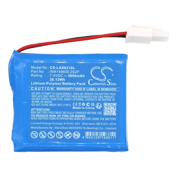 Launch X631, X631+ Series Replacement Battery 3800mAh / 28.12Wh