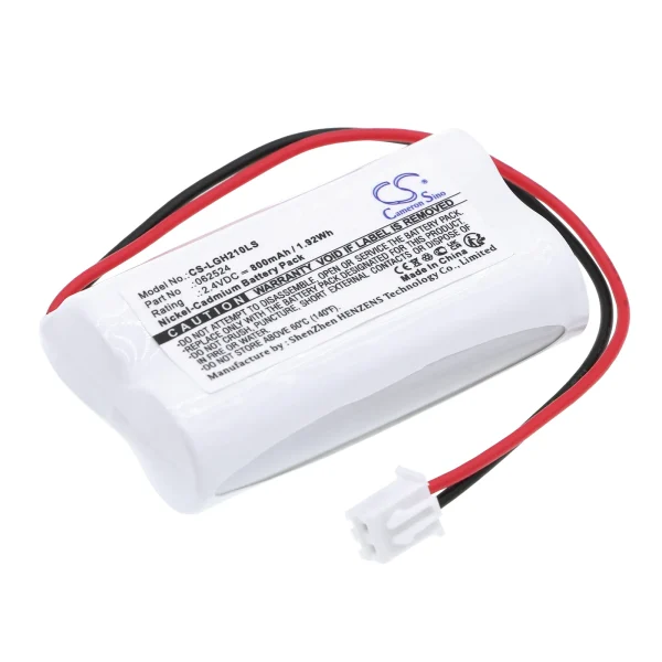 Legrand 0 610 87, 061087, 062514, 062524, 62524, 758803, 806071 Series Replacement Battery 800mAh / 1.92Wh - Image 2