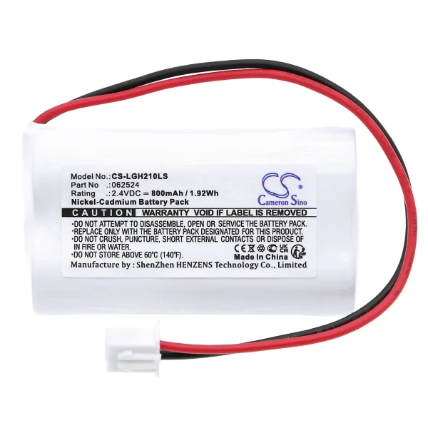 Legrand 0 610 87, 061087, 062514, 062524, 62524, 758803, 806071 Series Replacement Battery 800mAh / 1.92Wh