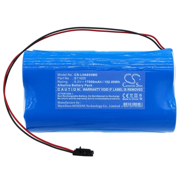 Lionville Lock Alert Series Replacement Battery 17000mAh / 102.00Wh