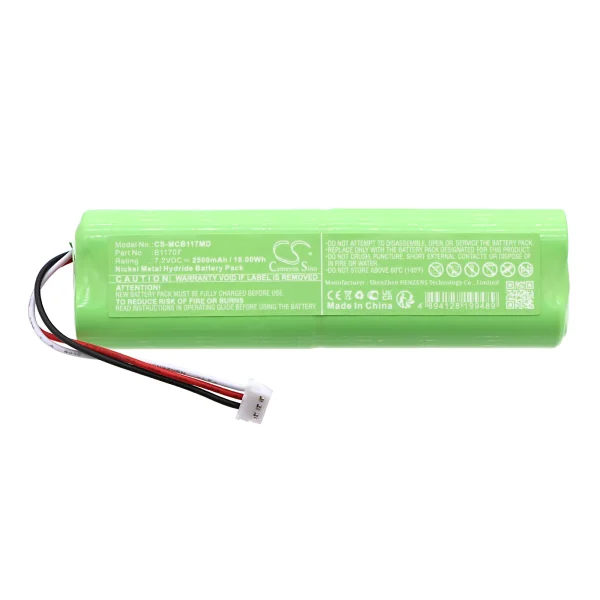 Medical Compression System ActiveCare + S.F.T Series Replacement Battery 2500mAh / 18.00Wh