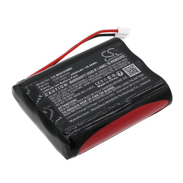 Meditech G3D Monitor Series Replacement Battery 2600mAh / 28.86Wh - Image 2